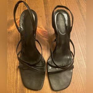 Strappy sling back women’s sandal size 8.5